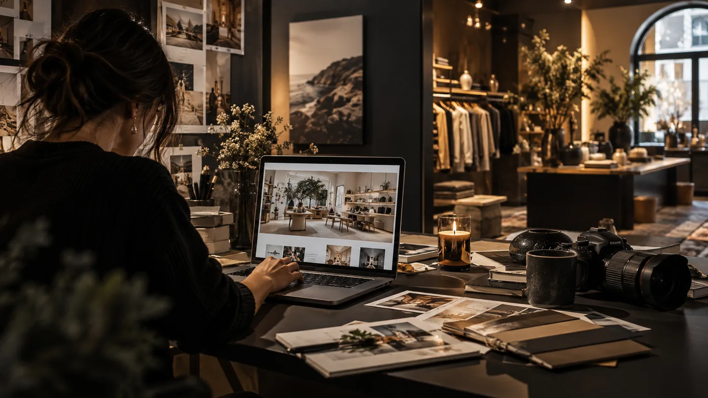 Un espace de travail consacré à la création web