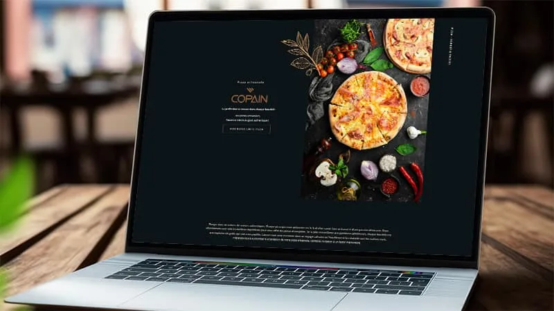 Aperçu du projet Foodtruck Copain