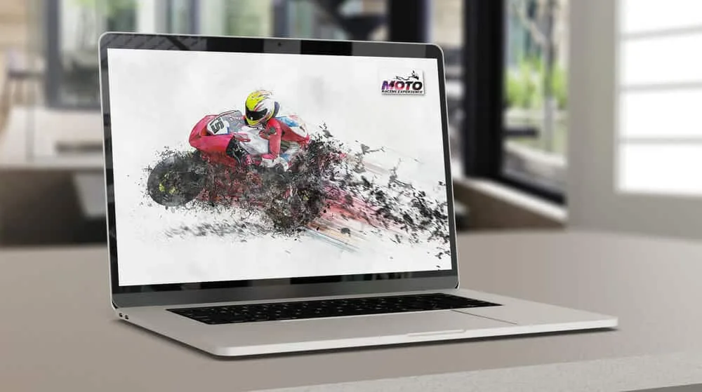 Aperçu du projet Création du site E-commerce de Moto Racing Experience.