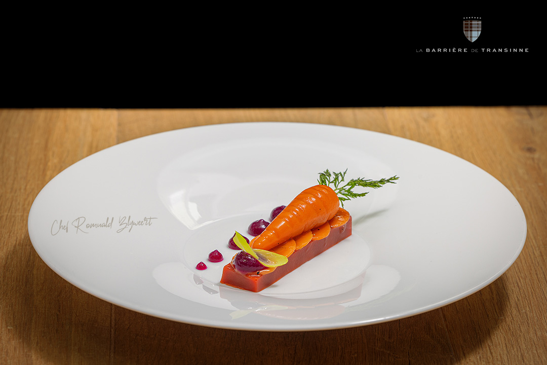 Plat du menu de la Barrière de Trasinne