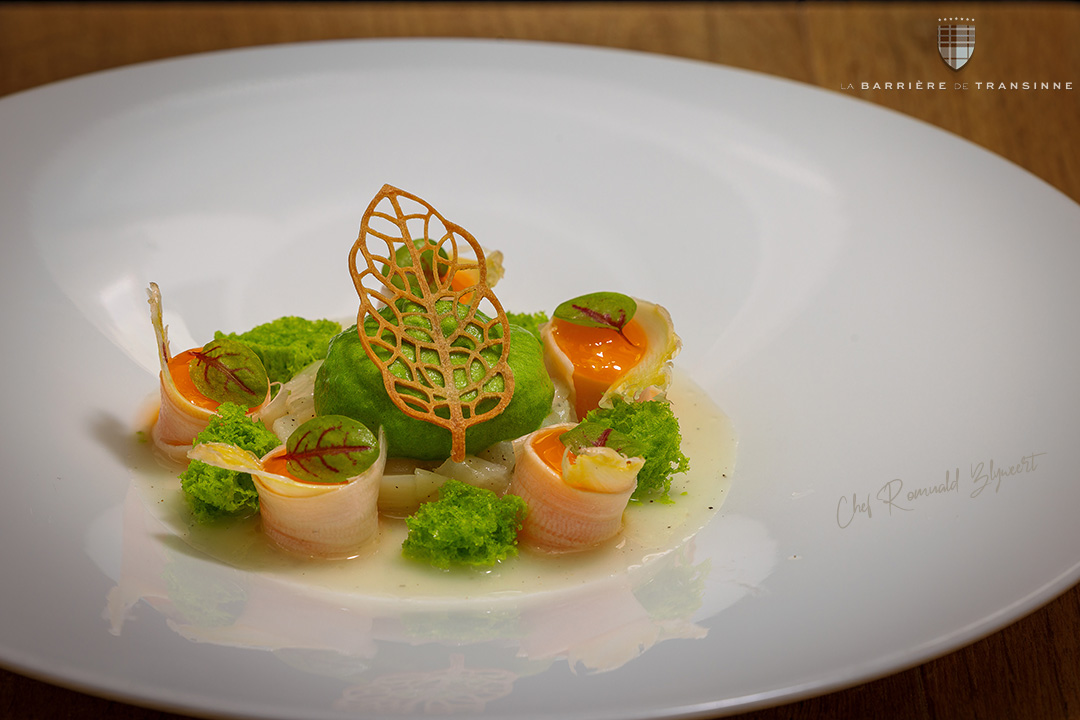 Plat du menu de la Barrière de Trasinne