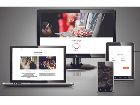 Création du site Traiteur l’Angèle