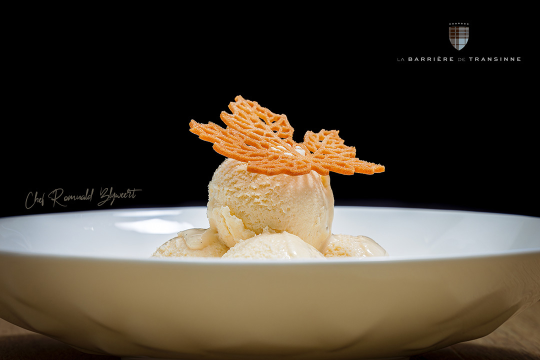 Plat du menu de la Barrière de Trasinne