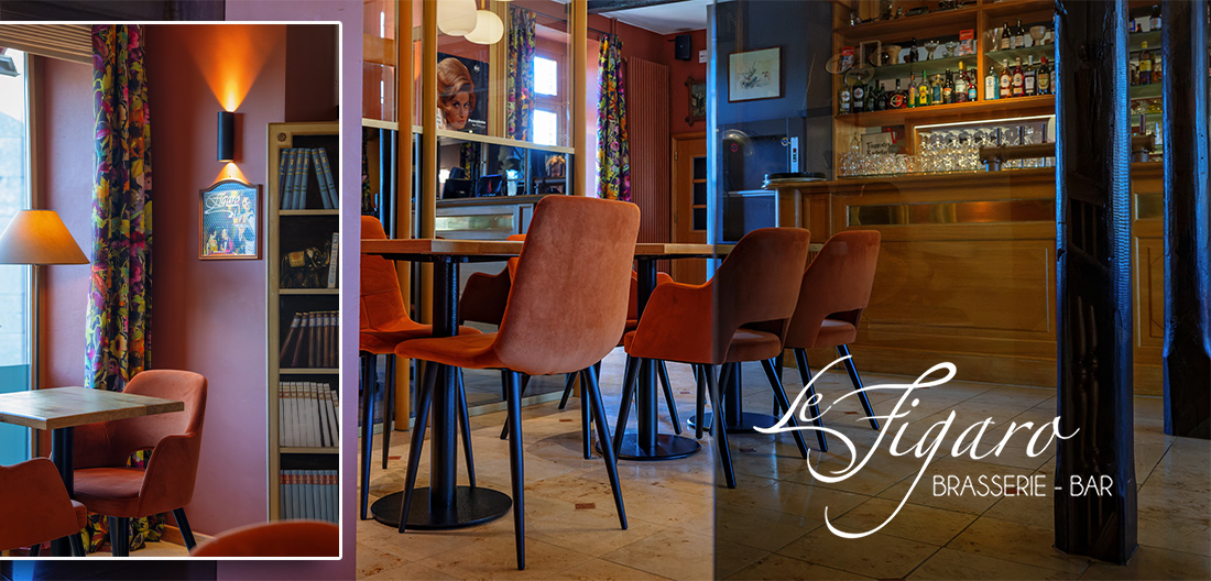 Photographie de la brasserie Le Figaro à Rochefort